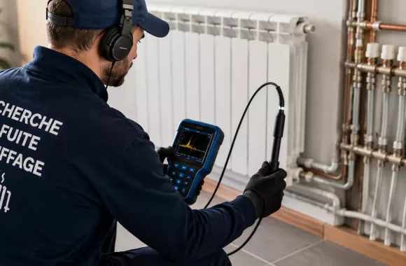 Recherche de fuite chauffage